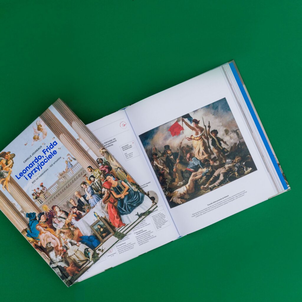 Książka "Leonardo, Frida i&nbsp;przyjaciele" dostępna w&nbsp;Księgarni Znak