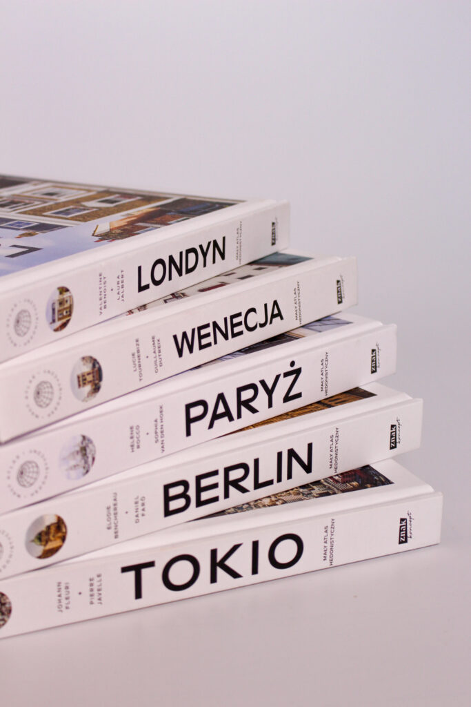 Książki z&nbsp;serii Mały Atlas Hedonistyczny dostępne w&nbsp;Księgarni Znak